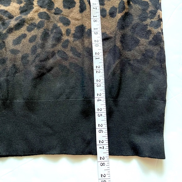 NWT! ($60) Lane Bryant Women's Plus Size Sweater Leopard Ombre Lightweight 22/24 - Picture 12 of 13